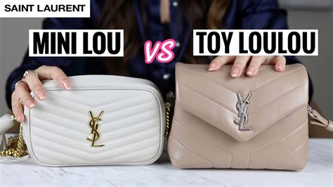 *CHANEL SQUARE MINI FLAP VS YSL TOY LOU LOU* Saint 